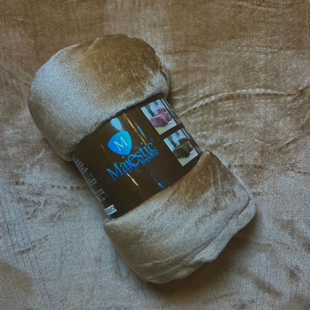 Cobija Majestic Imperial Piel de Durazno Unicolor