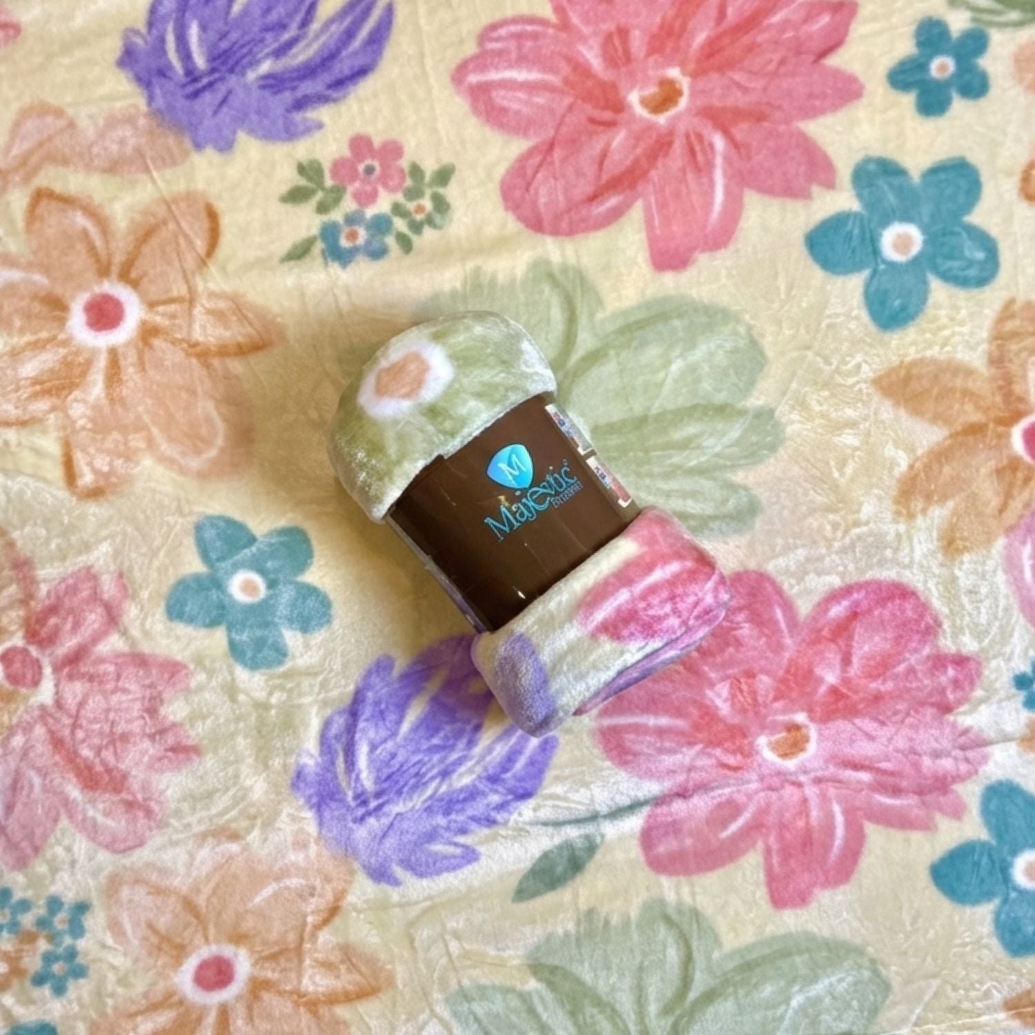 Cobija Majestic Imperial Piel de Durazno Estampada