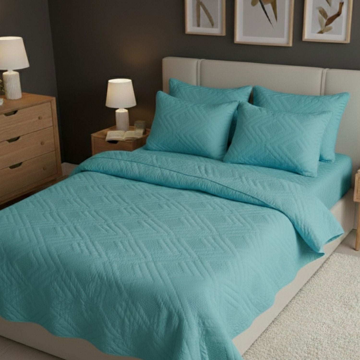 Sobrecama Unicolor Majestic imperial