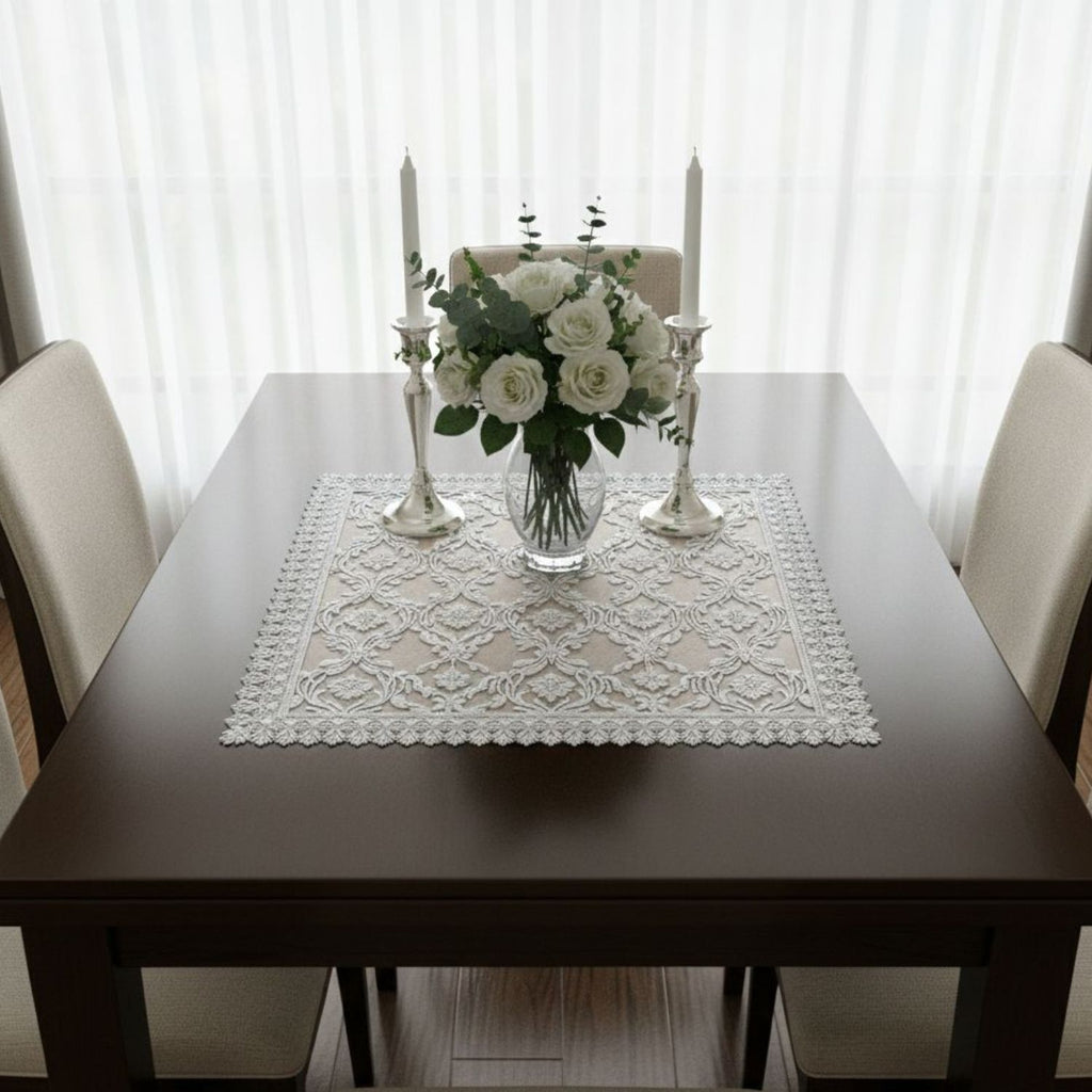 Carpeta Guipur de mesa 90 x 90