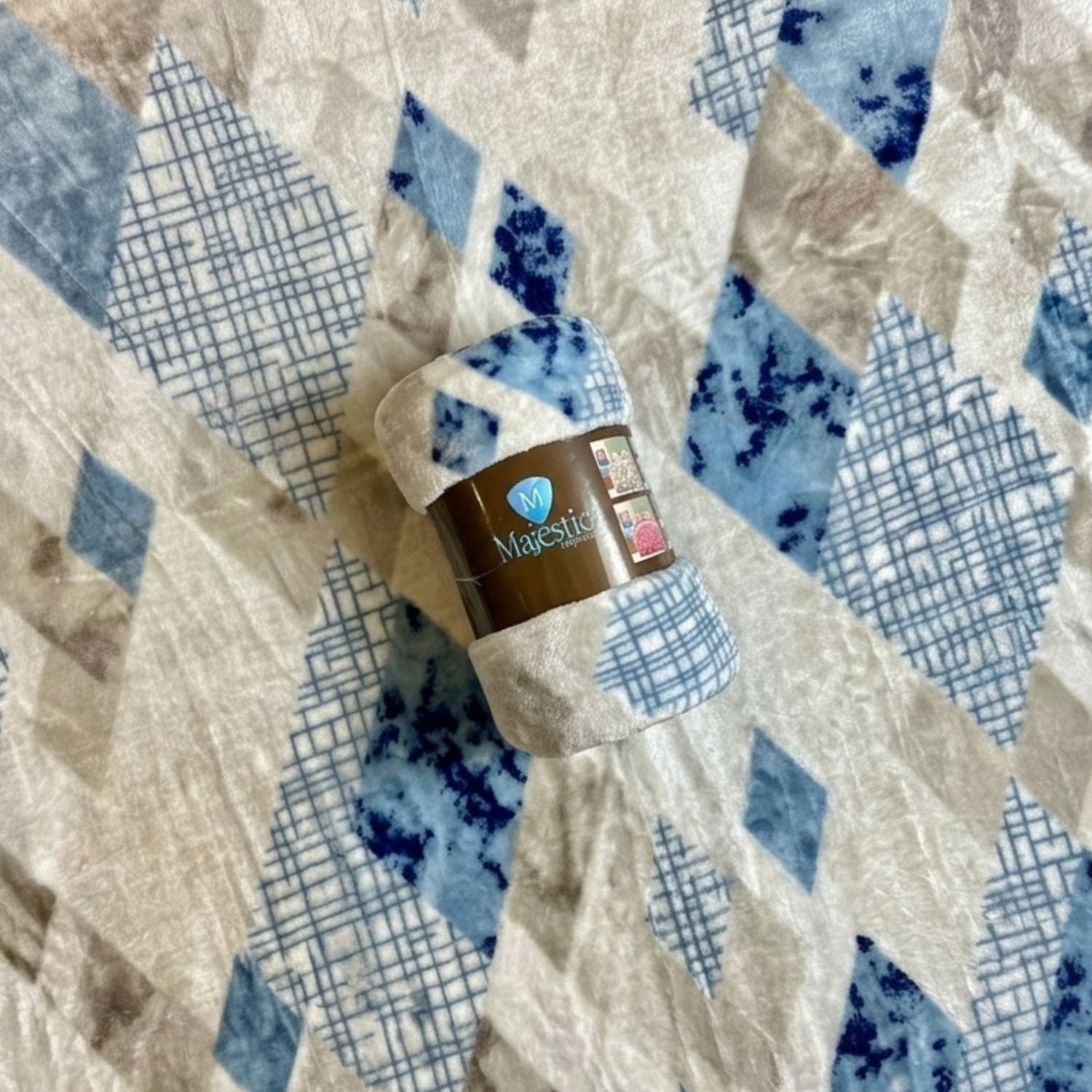 Cobija Majestic Imperial Piel de Durazno Estampada