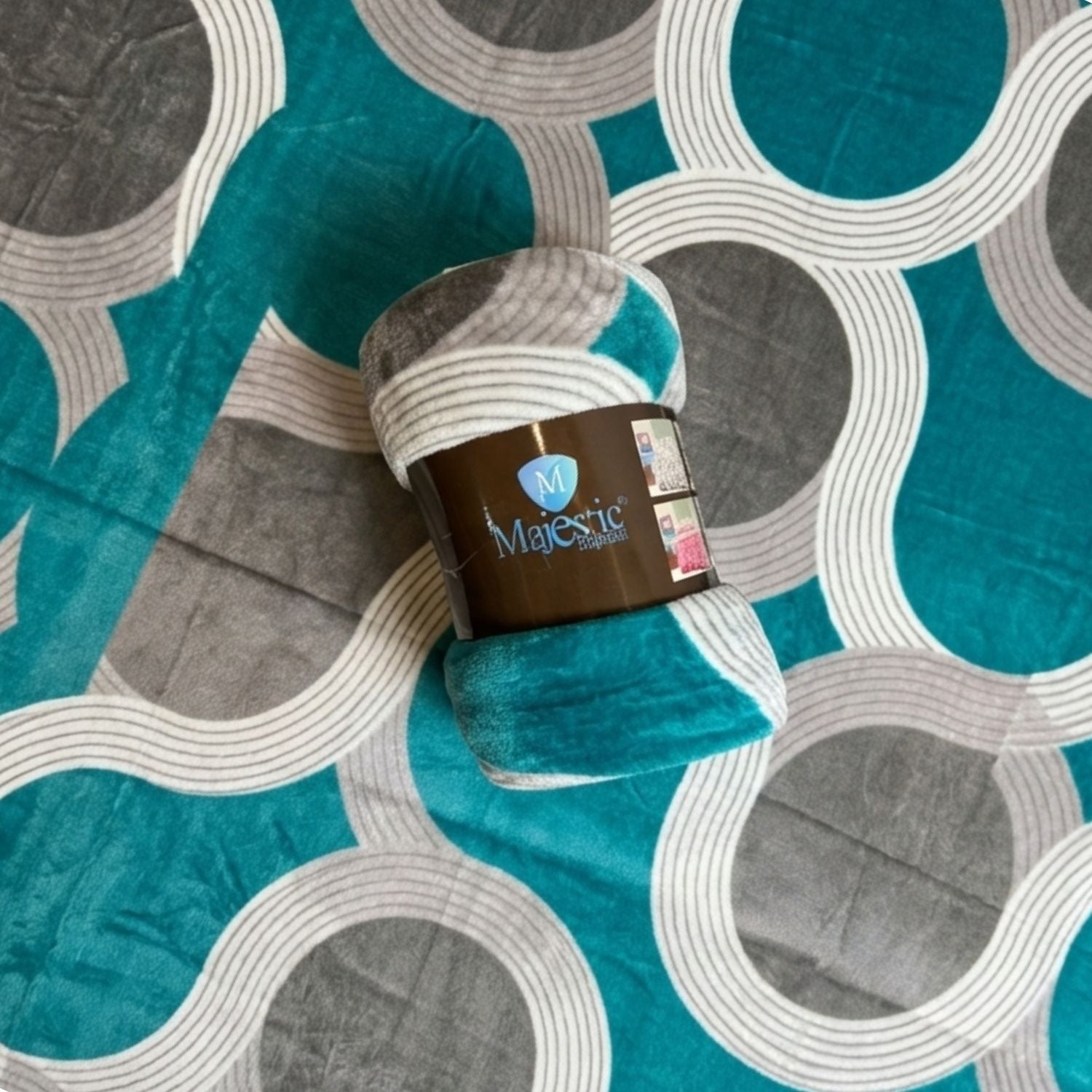 Cobija Majestic Imperial Piel de Durazno Estampada