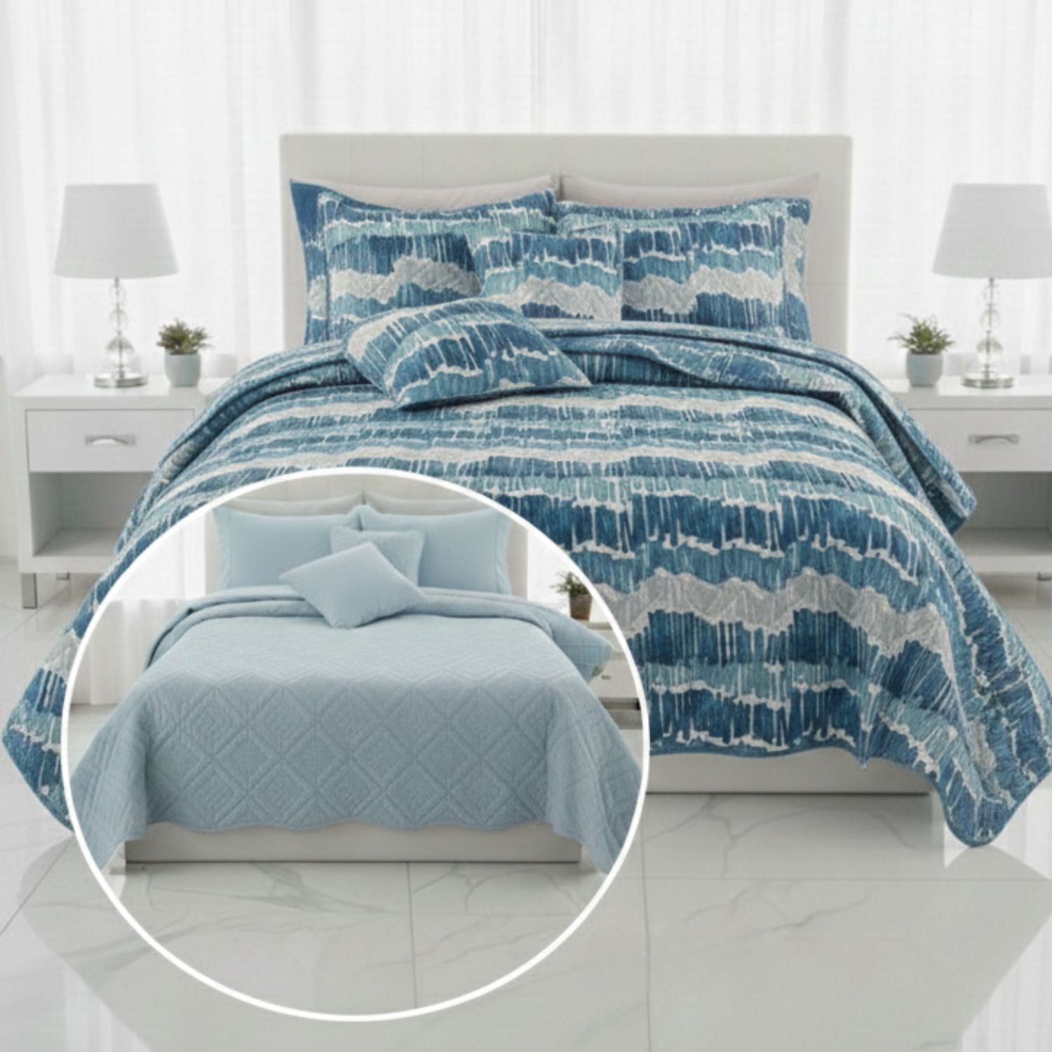 Sobrecama Majestic Imperial Doble Faz Nueva Colección