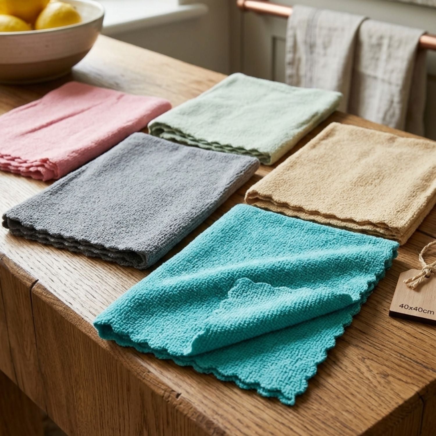 Toallas Multiusos de Microfibra Muralla (Set de 5 Piezas)