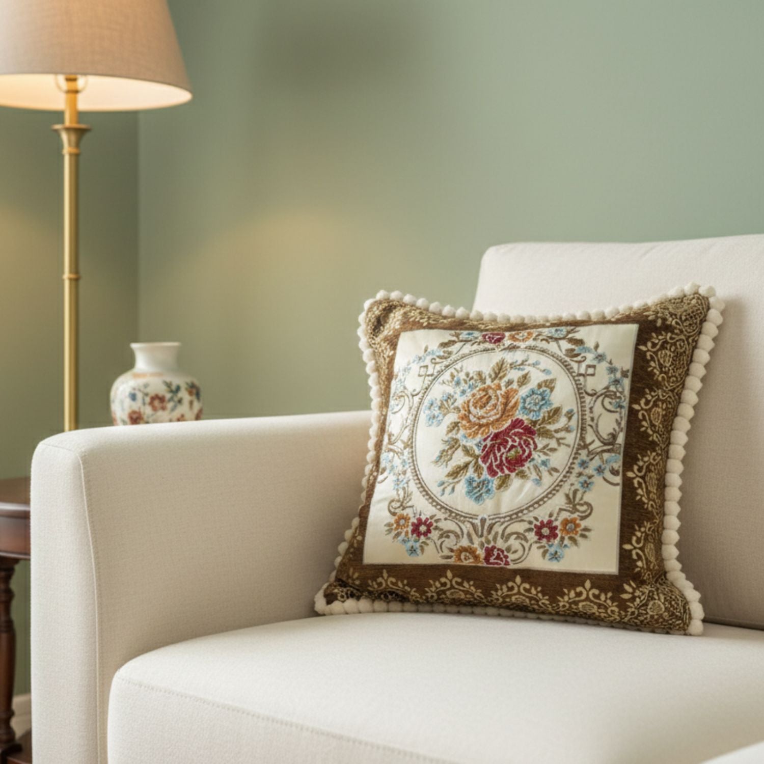 Forro de Cojín Persa