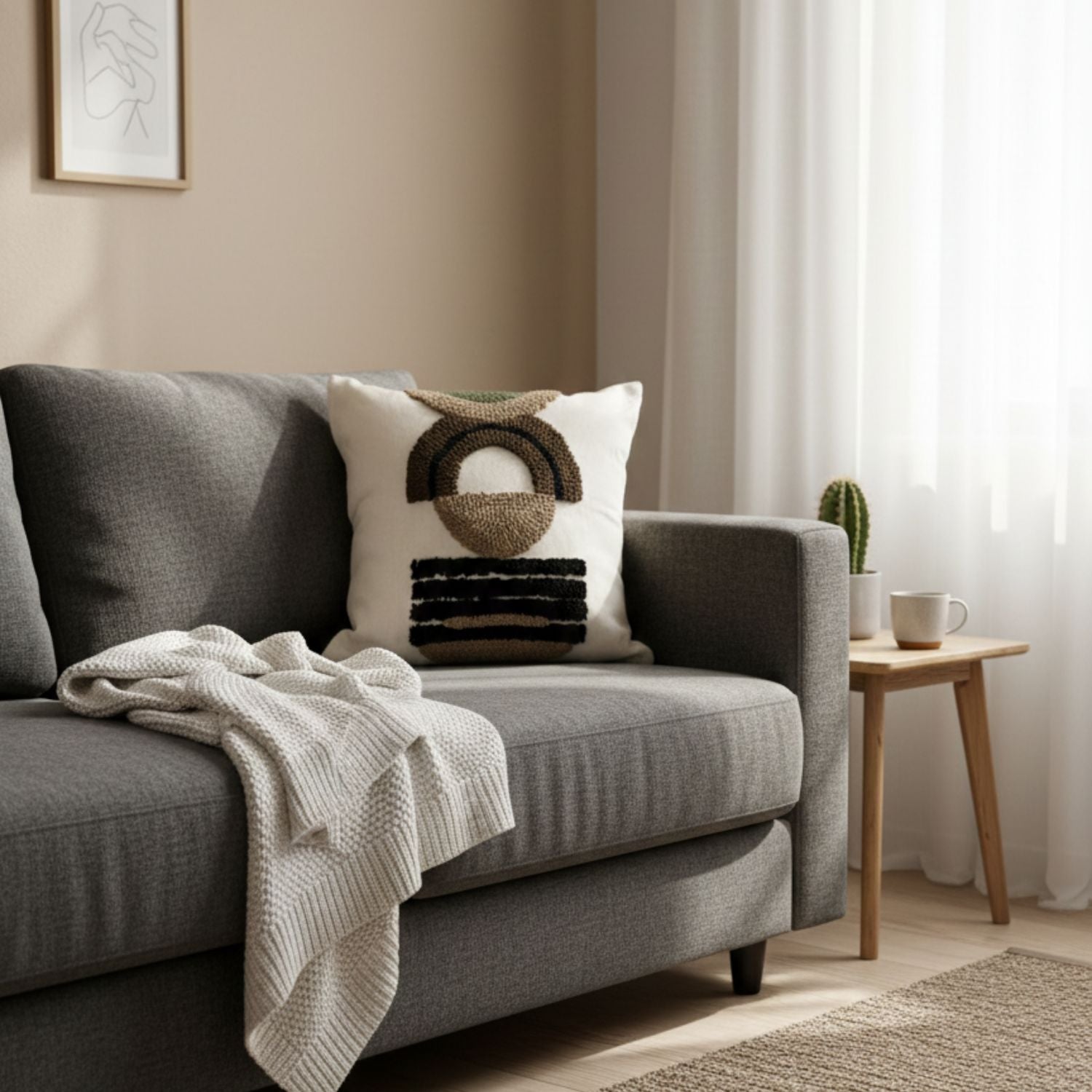 Forros de Cojines Tipo Tejidos