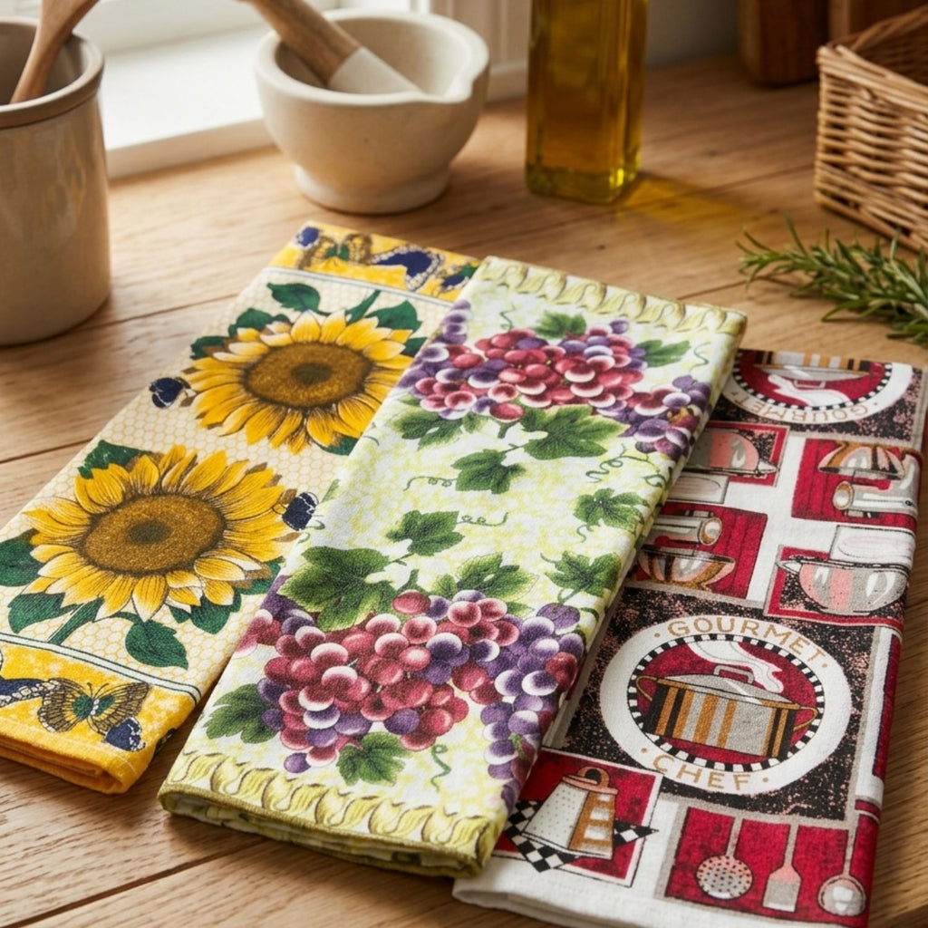 Set de Toallas de Cocina Muralla (Juego de 3 Piezas)