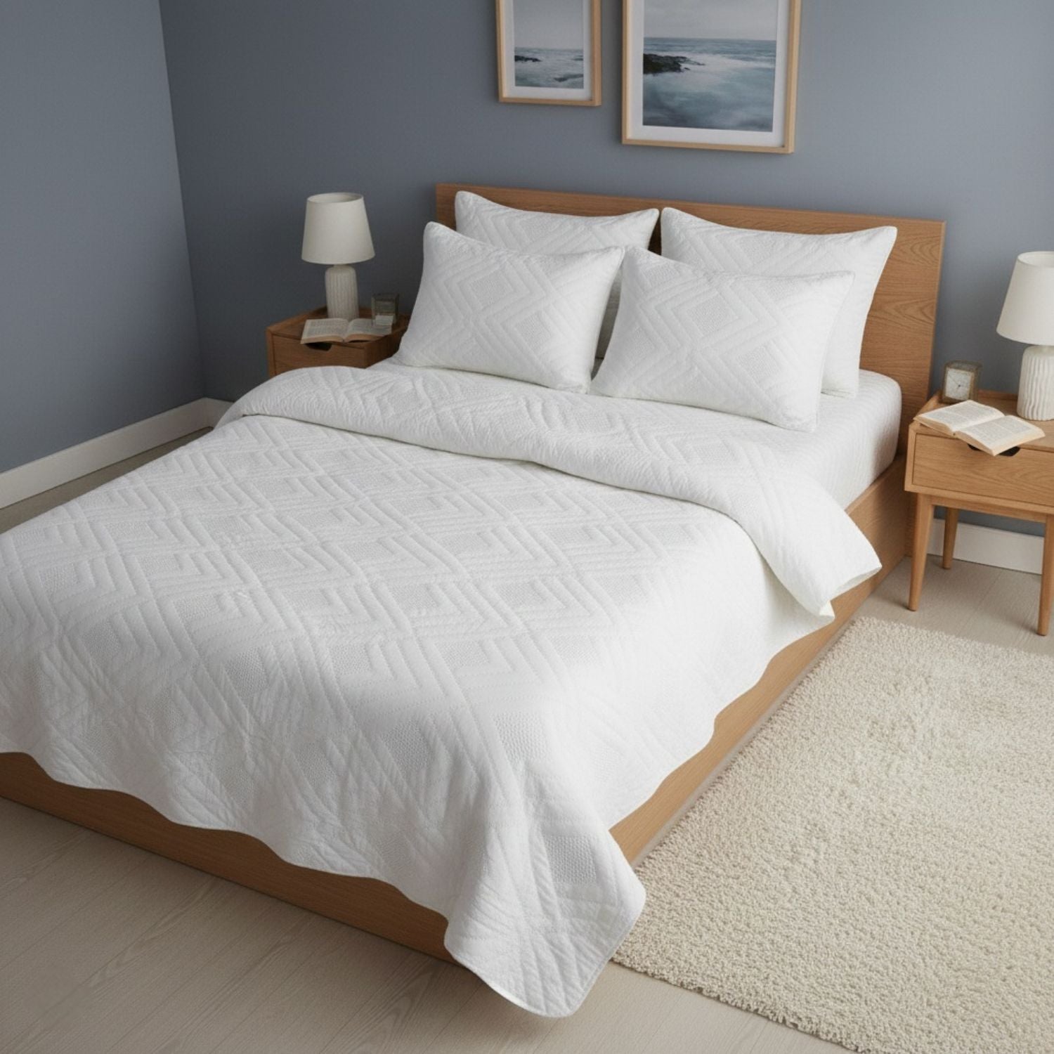 Sobrecama Unicolor Majestic imperial