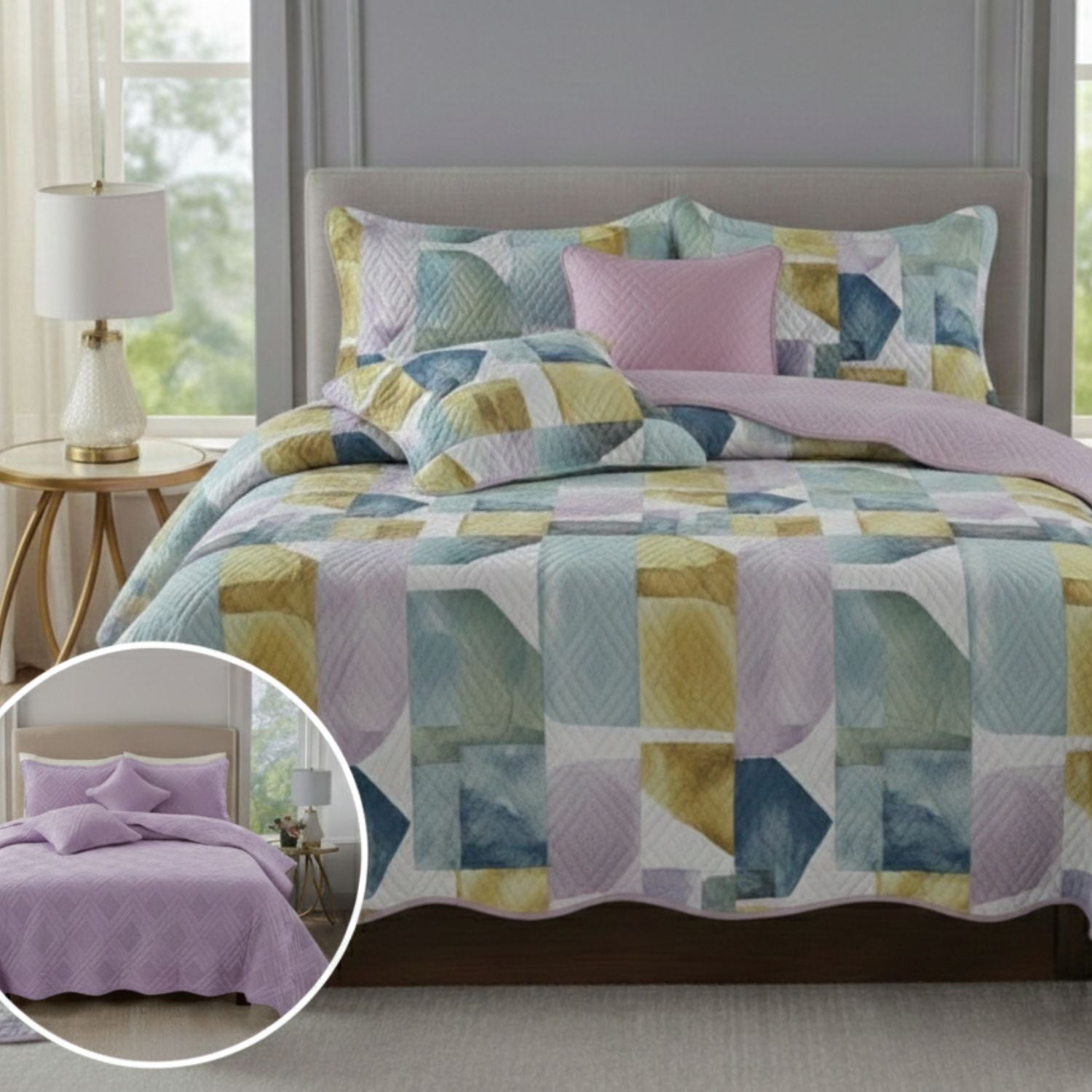 Sobrecama Majestic Imperial Doble Faz Nueva Colección