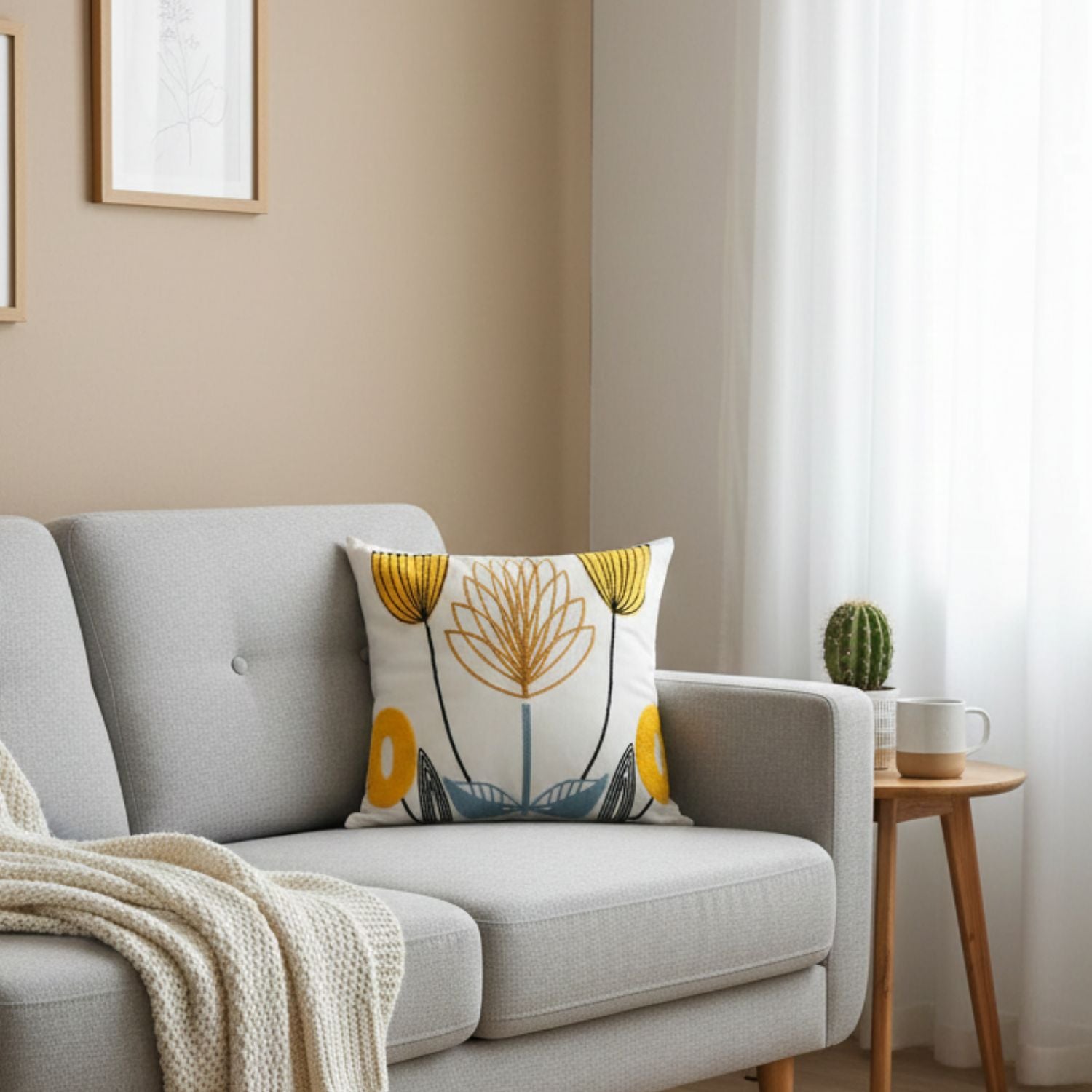 Forros de Cojines Tipo Tejidos