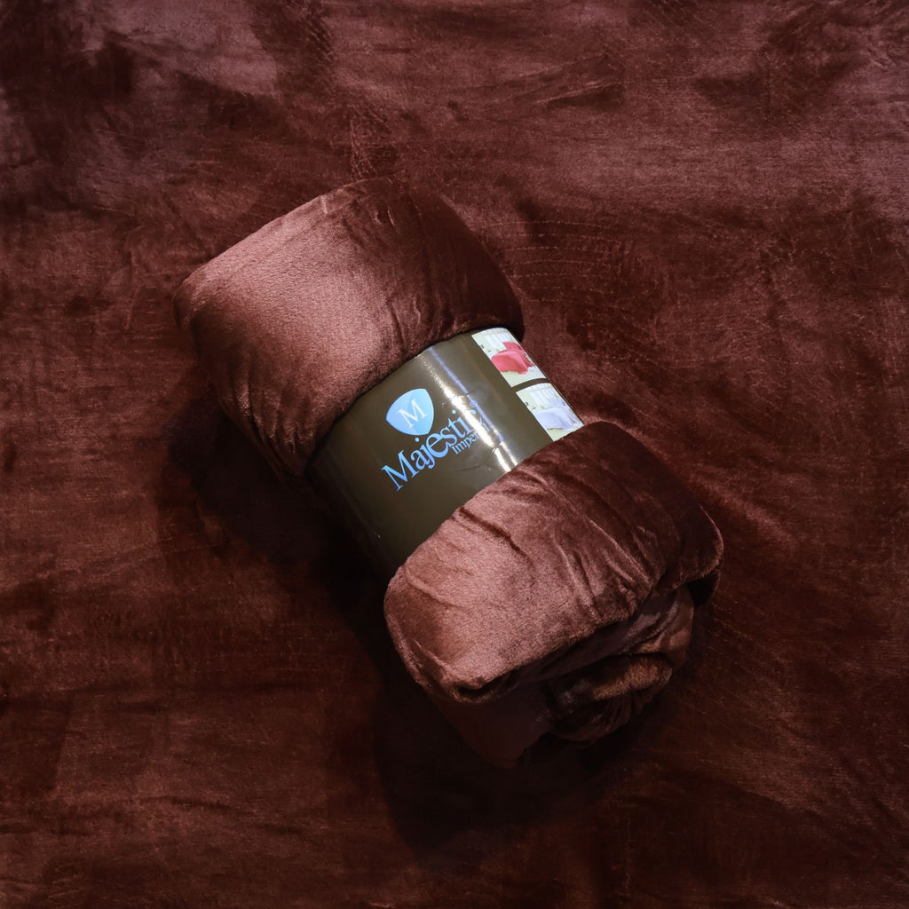 Cobijas Majestic Imperial Piel de Durazno King Unicolor