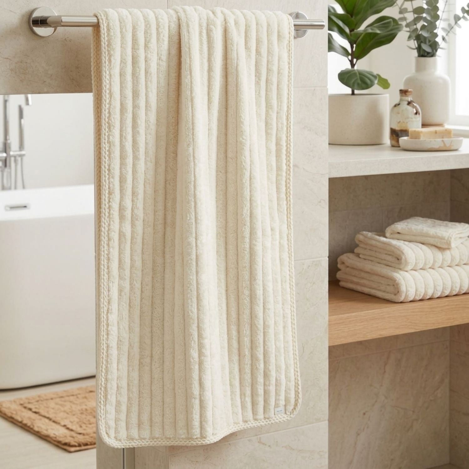 Toallas Luxury Plush – Máximo Confort y Estilo Nórdico