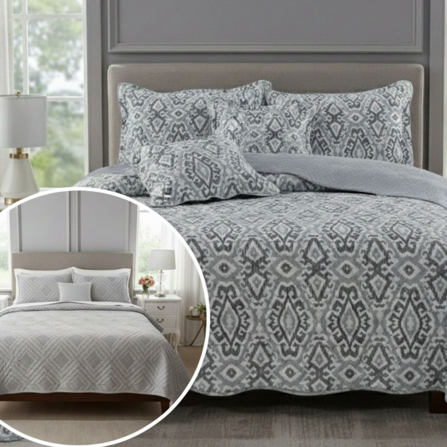 Sobrecama Majestic Imperial Doble Faz Nueva Colección