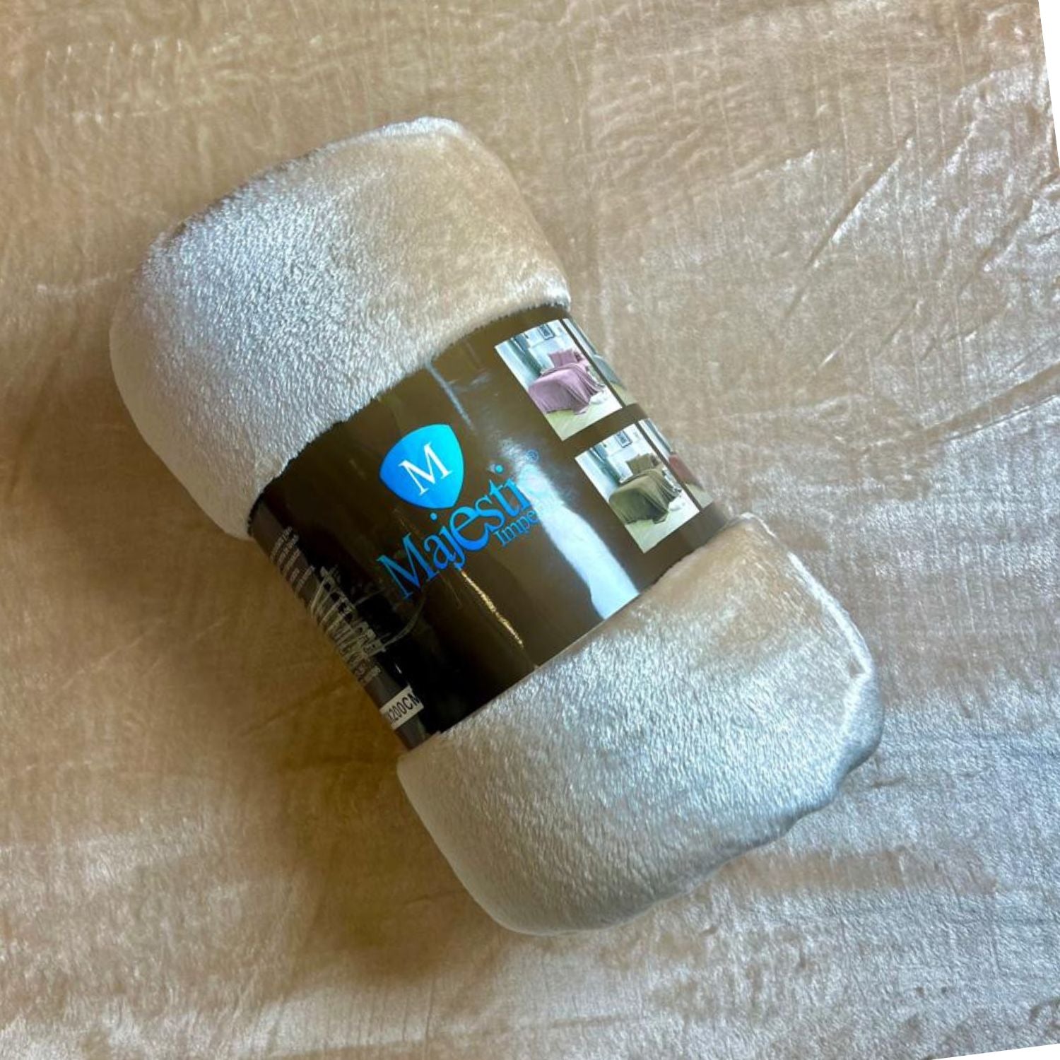 Cobija Majestic Imperial Piel de Durazno Unicolor