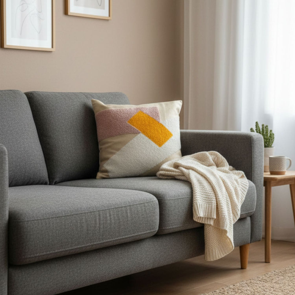 Forros de Cojines Tipo Tejidos