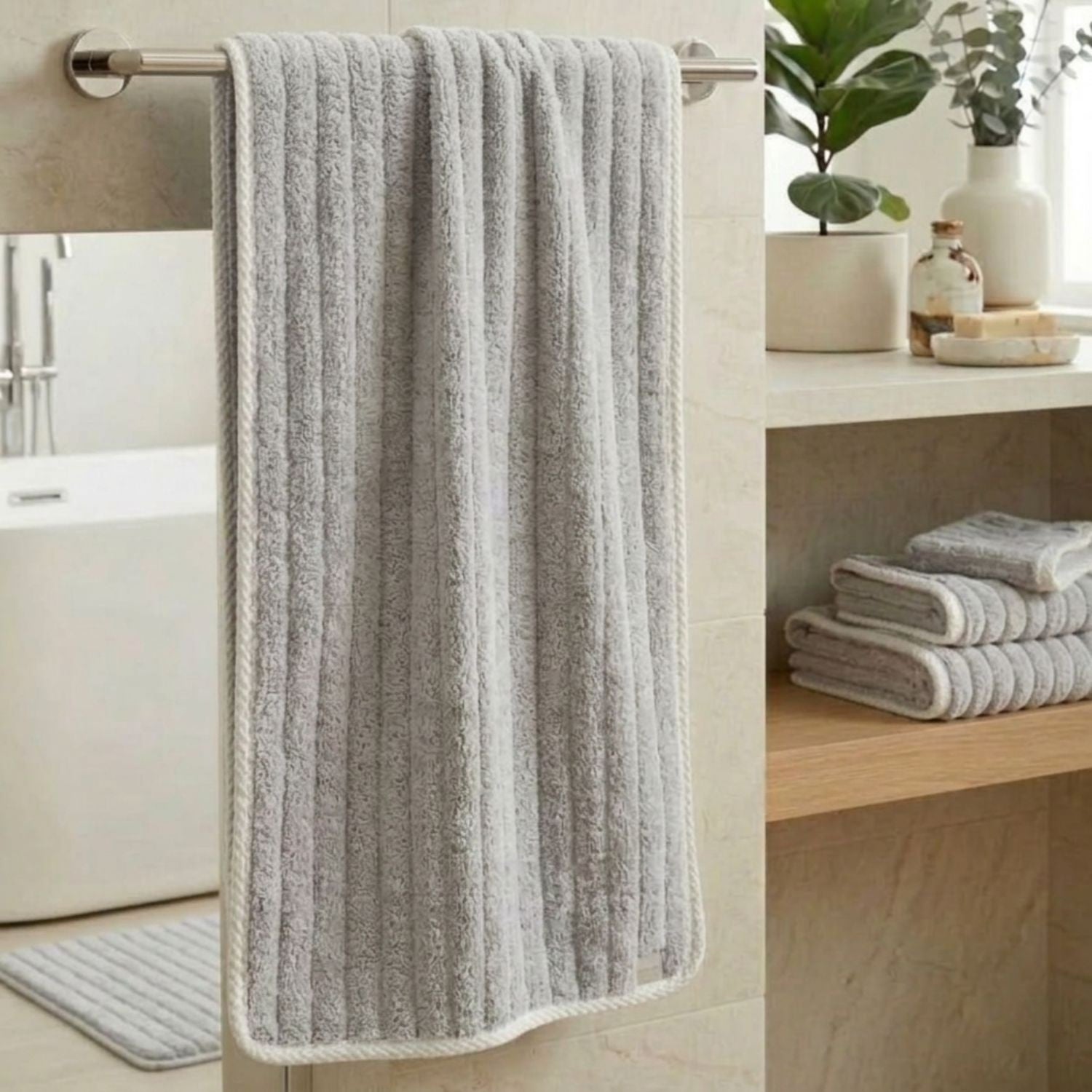 Toallas Luxury Plush – Máximo Confort y Estilo Nórdico