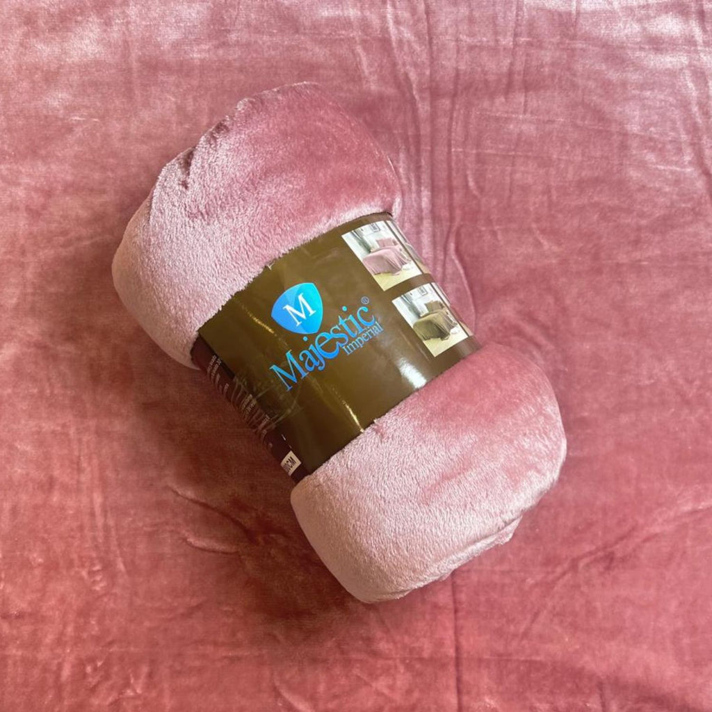 Cobija Majestic Imperial Piel de Durazno Unicolor