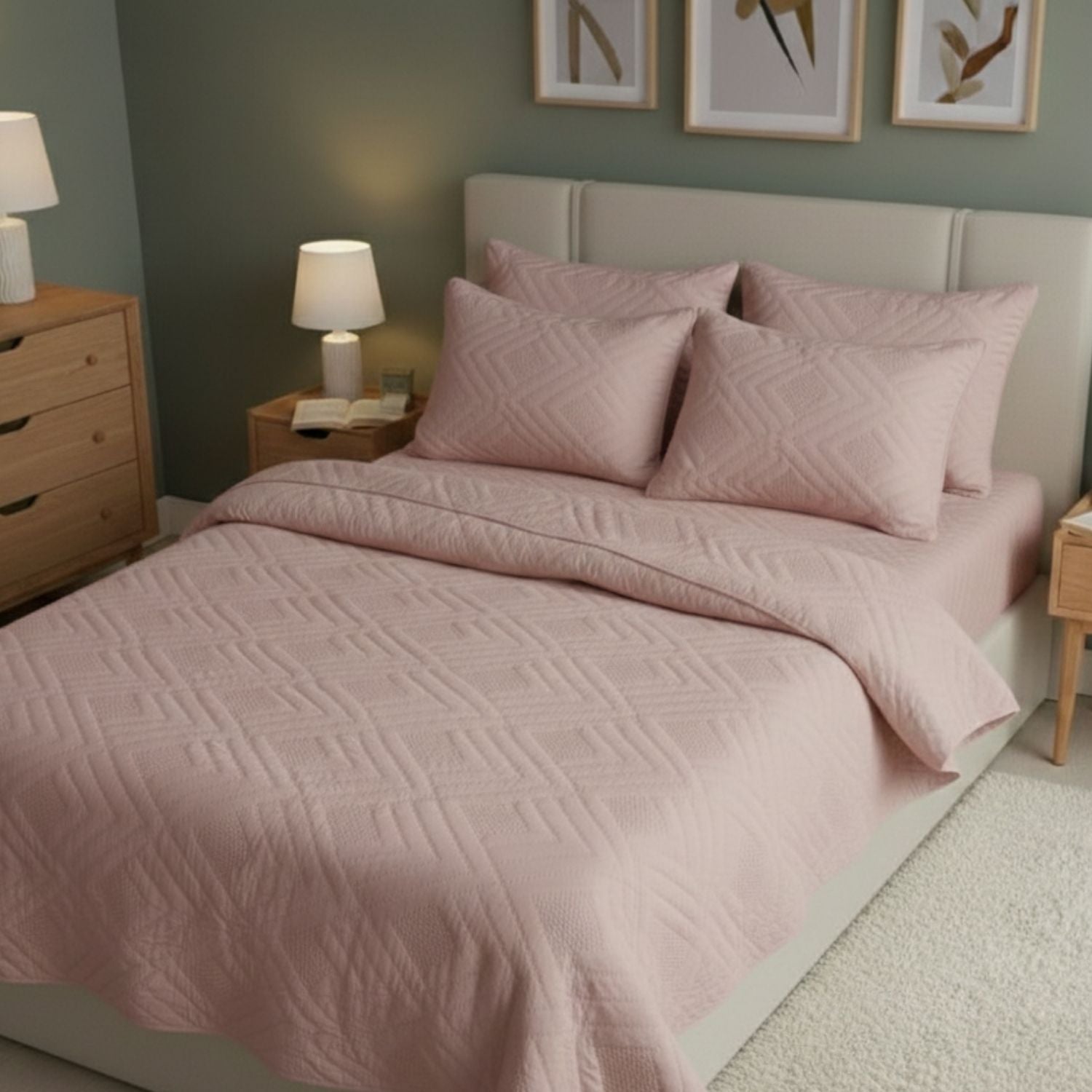 Sobrecama Unicolor Majestic imperial