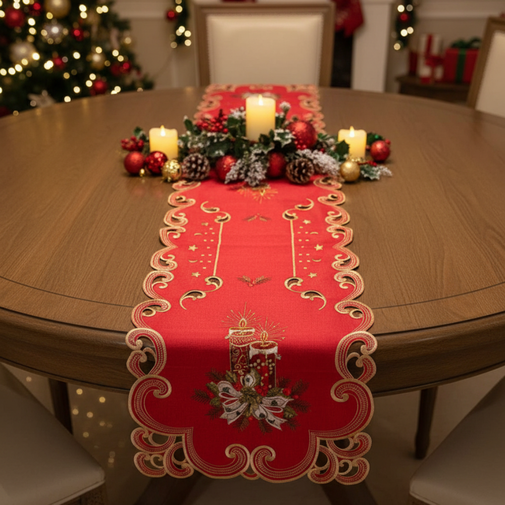 Camino de Mesa Navideño