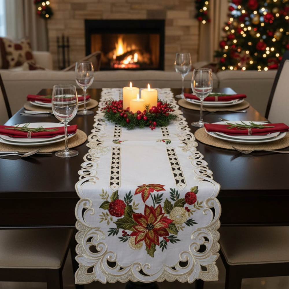 Camino de Mesa Navideño