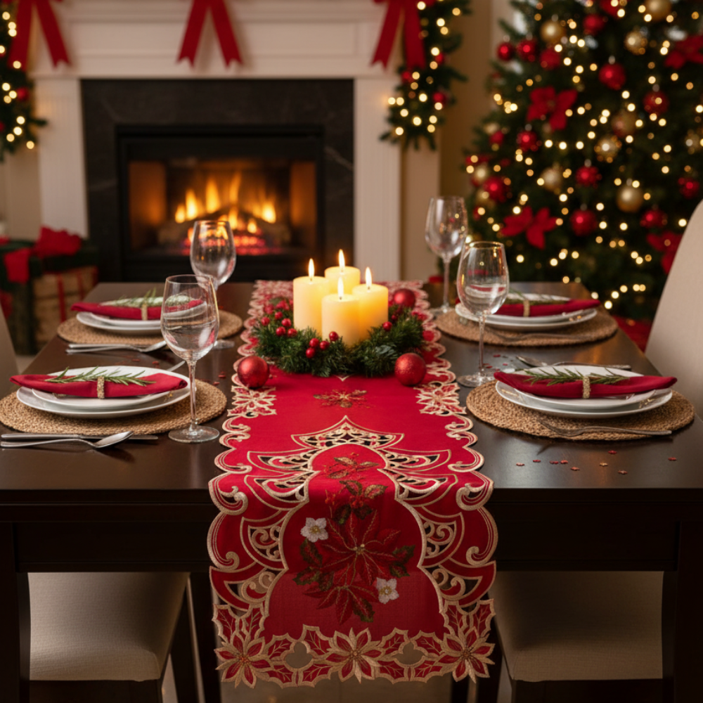 Camino de Mesa Navideño