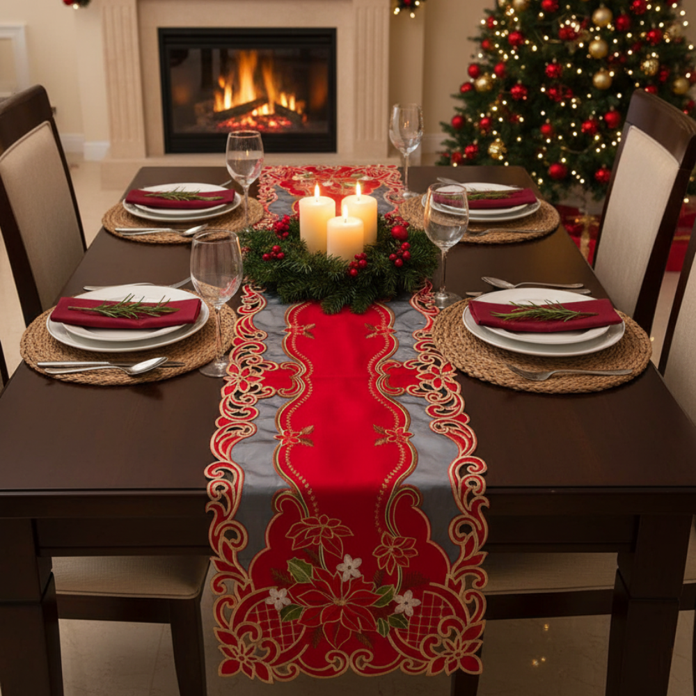 Camino de Mesa Navideño