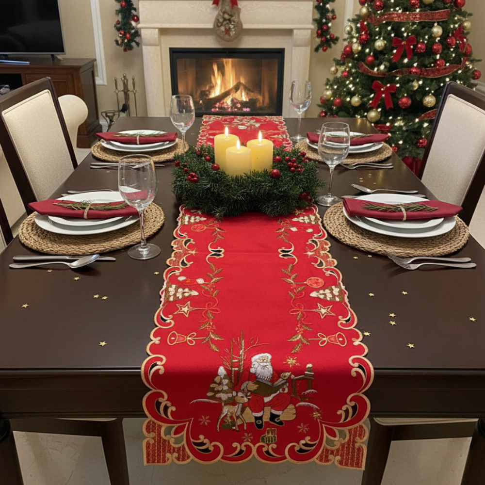 Camino de Mesa Navideño