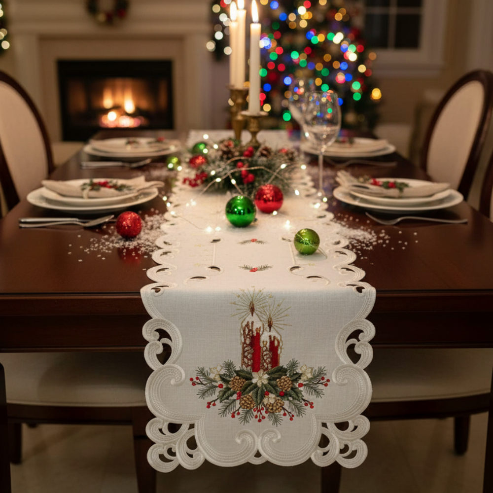 Camino de Mesa Navideño