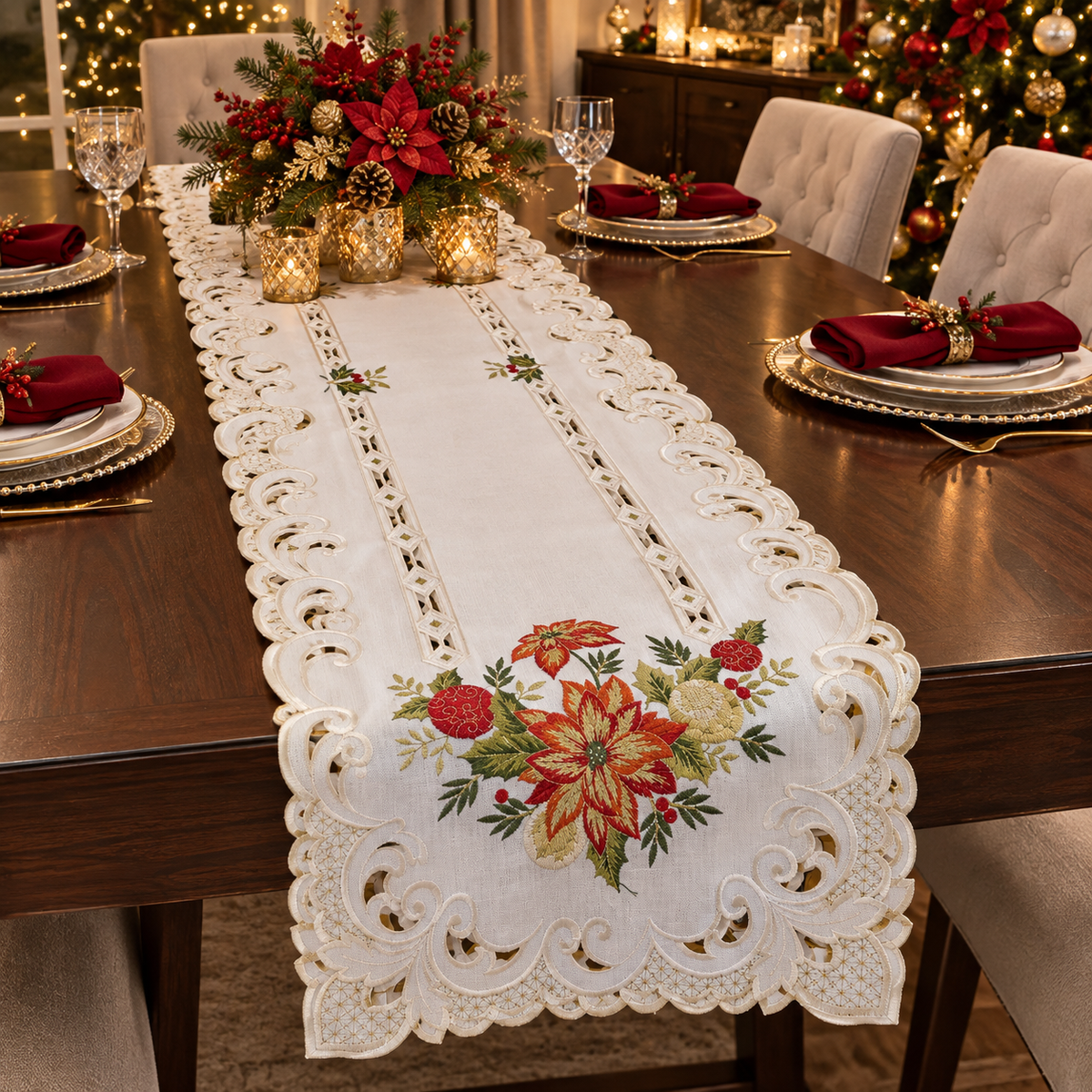 Caminos de Mesa Navideños
