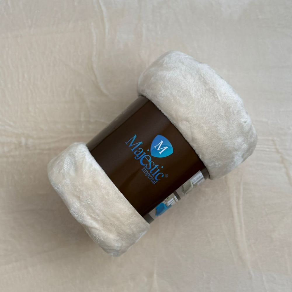 Cobijas Majestic Imperial Piel de Durazno Unicolor