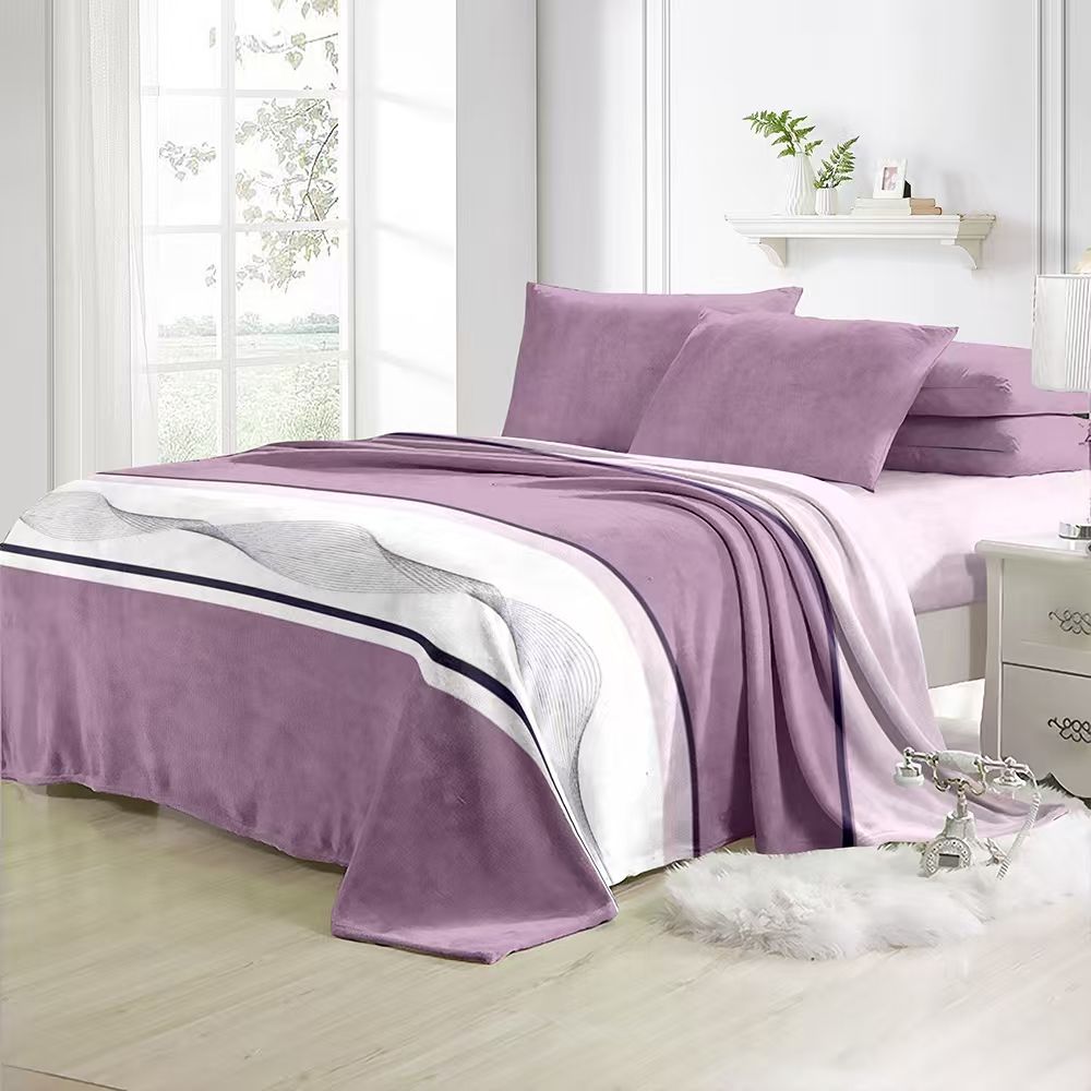 Cobijas Majestic Imperial Piel de Durazno lineas