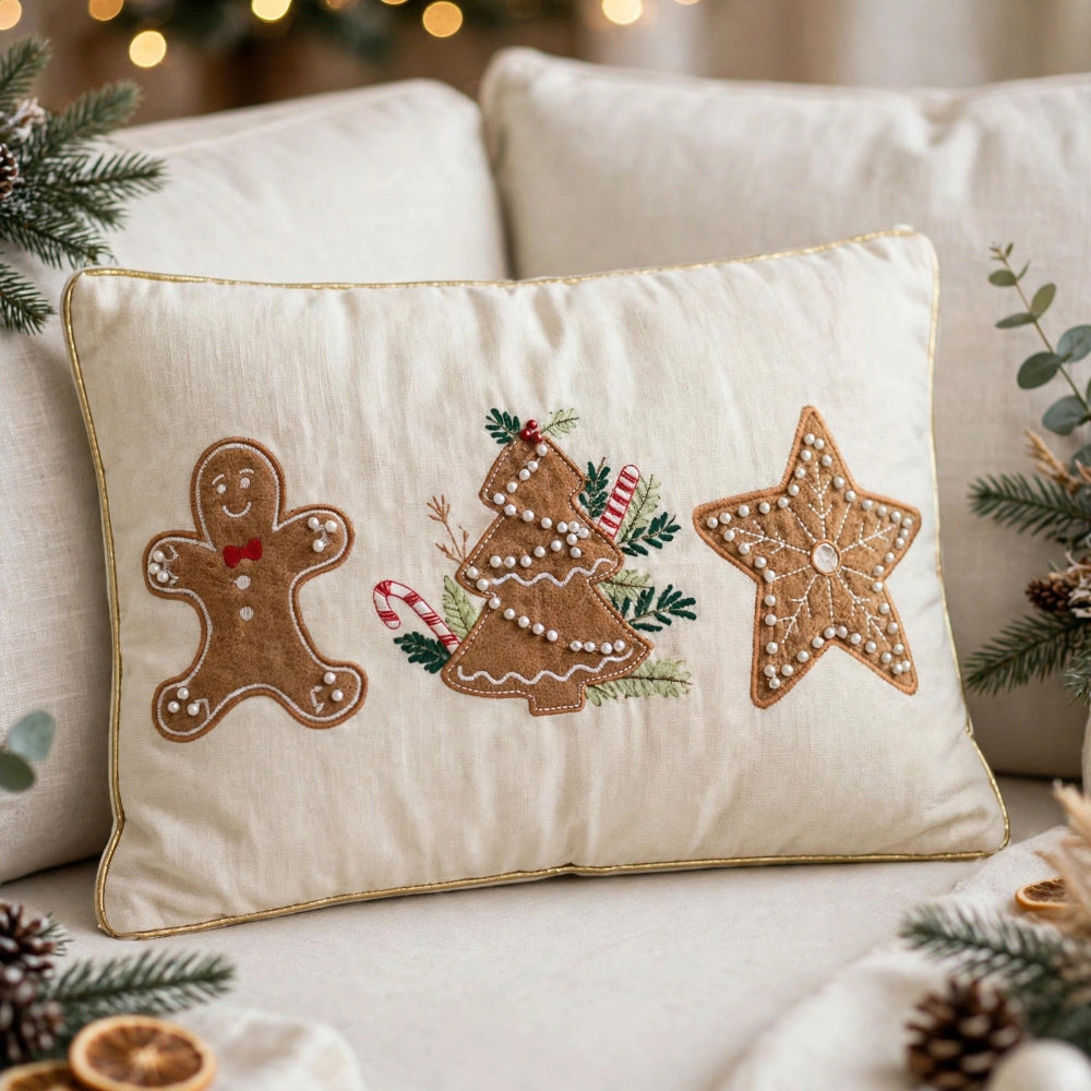 Forro Para Cojín Navideños