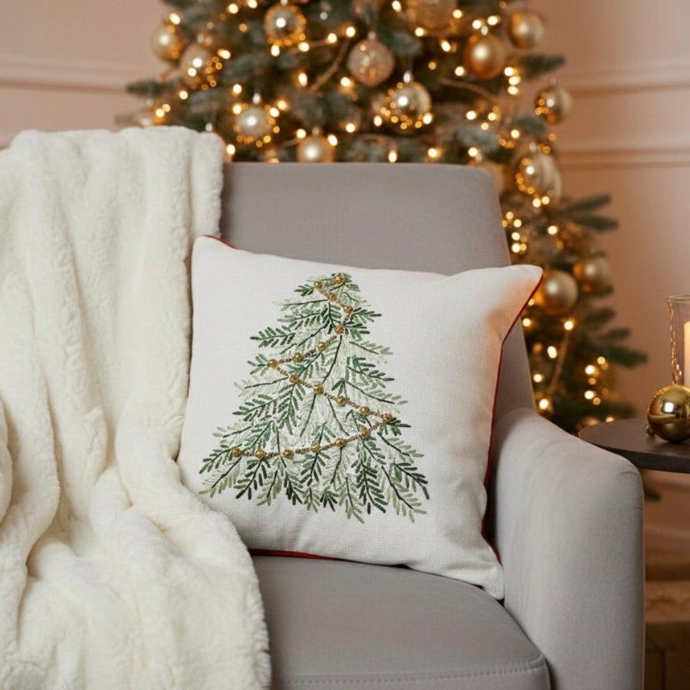 Forro de Cojín Navideño