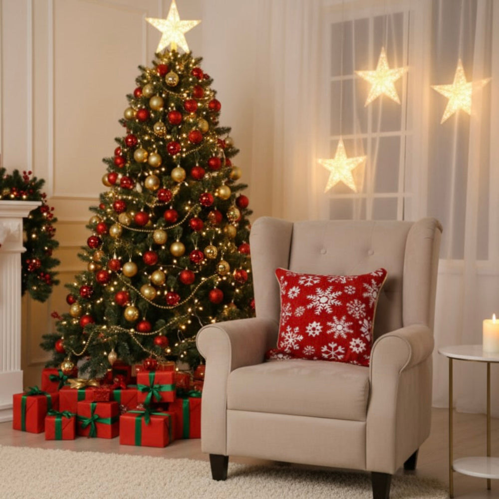 Forro de Cojín Navideño