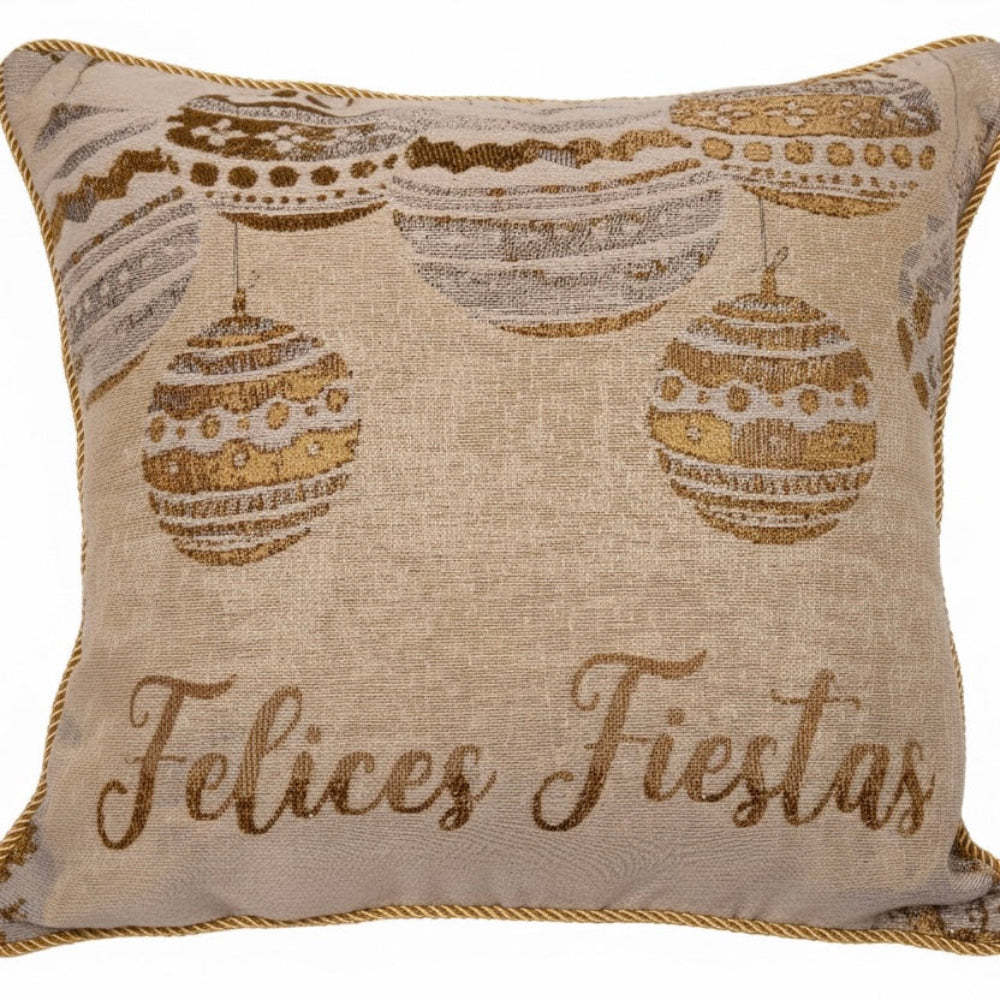 Forro de Cojín Navideño