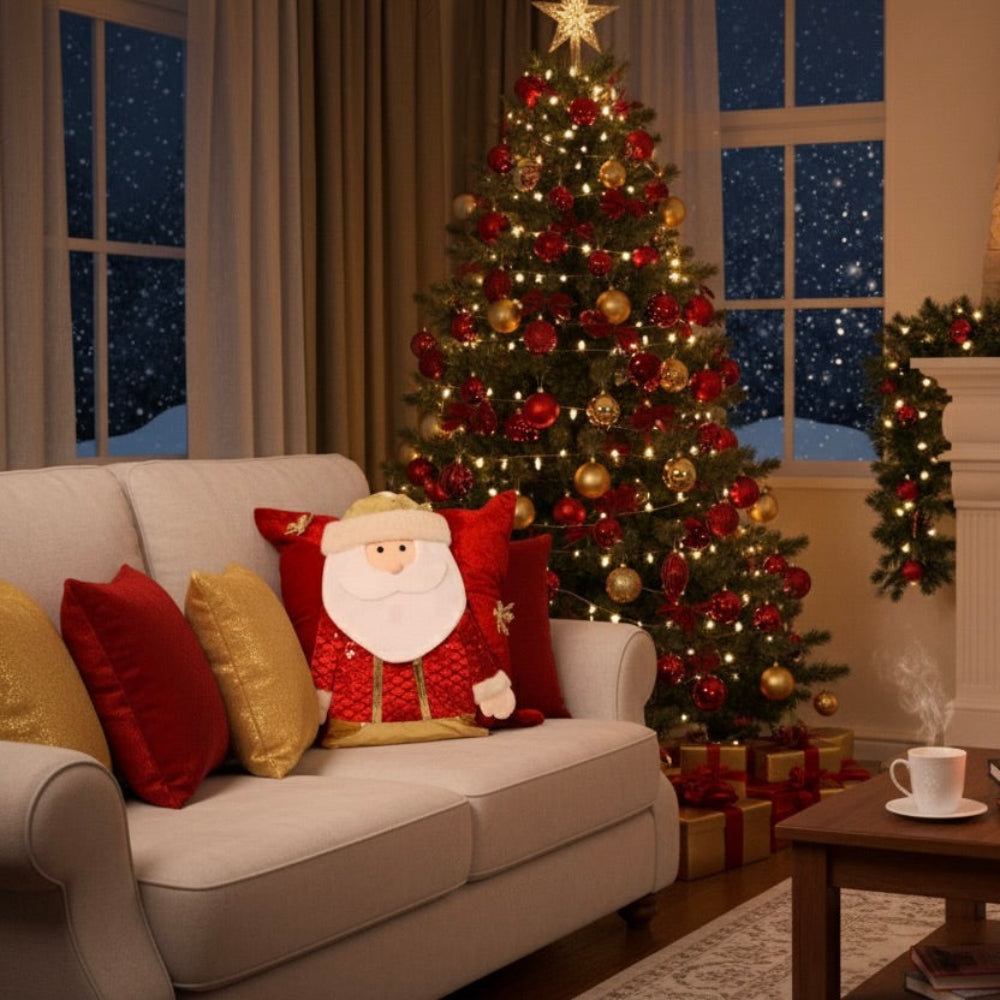 Cojín Navideño Relieve