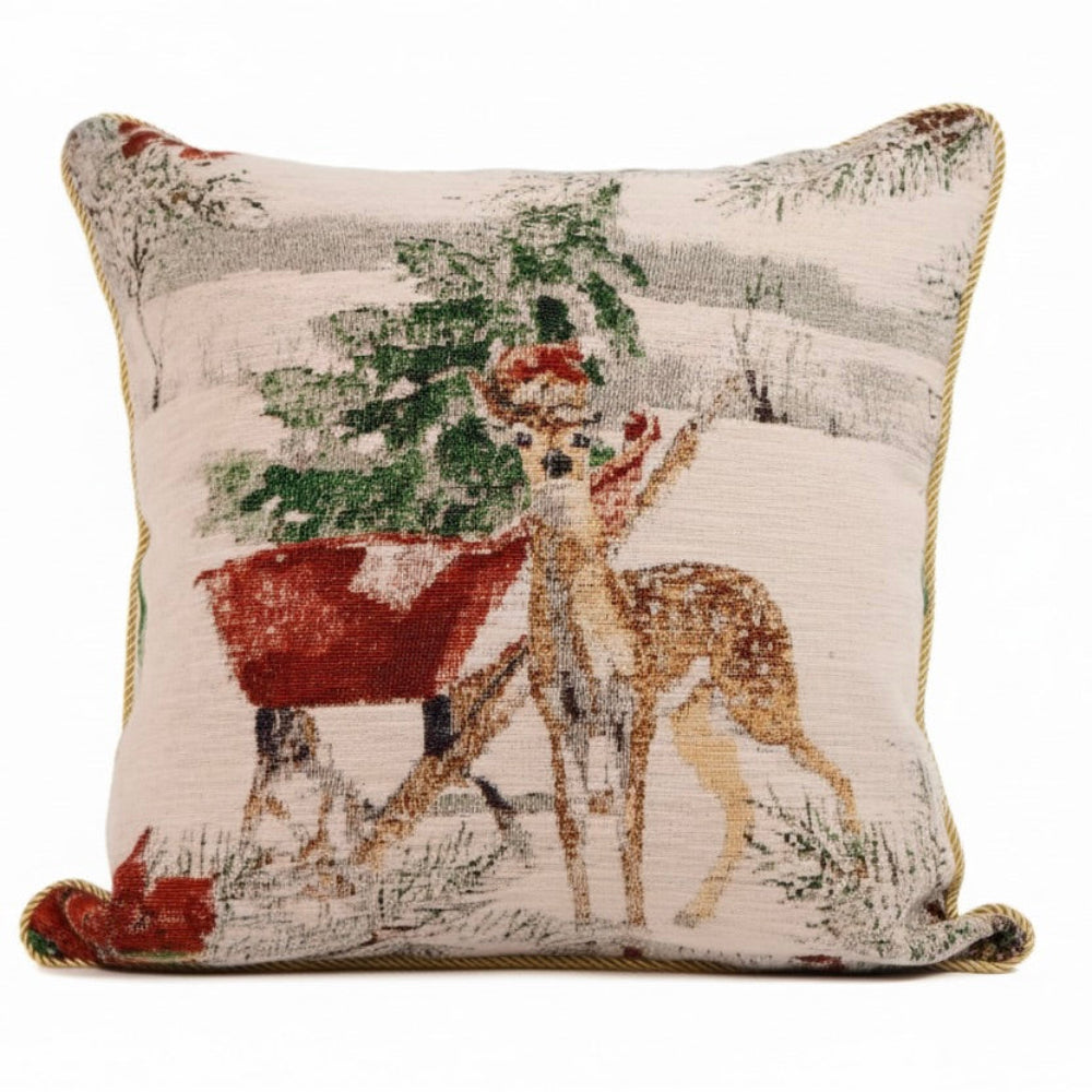 Forro de Cojín Navideño