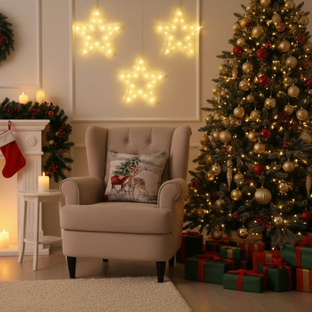 Forro de Cojín Navideño