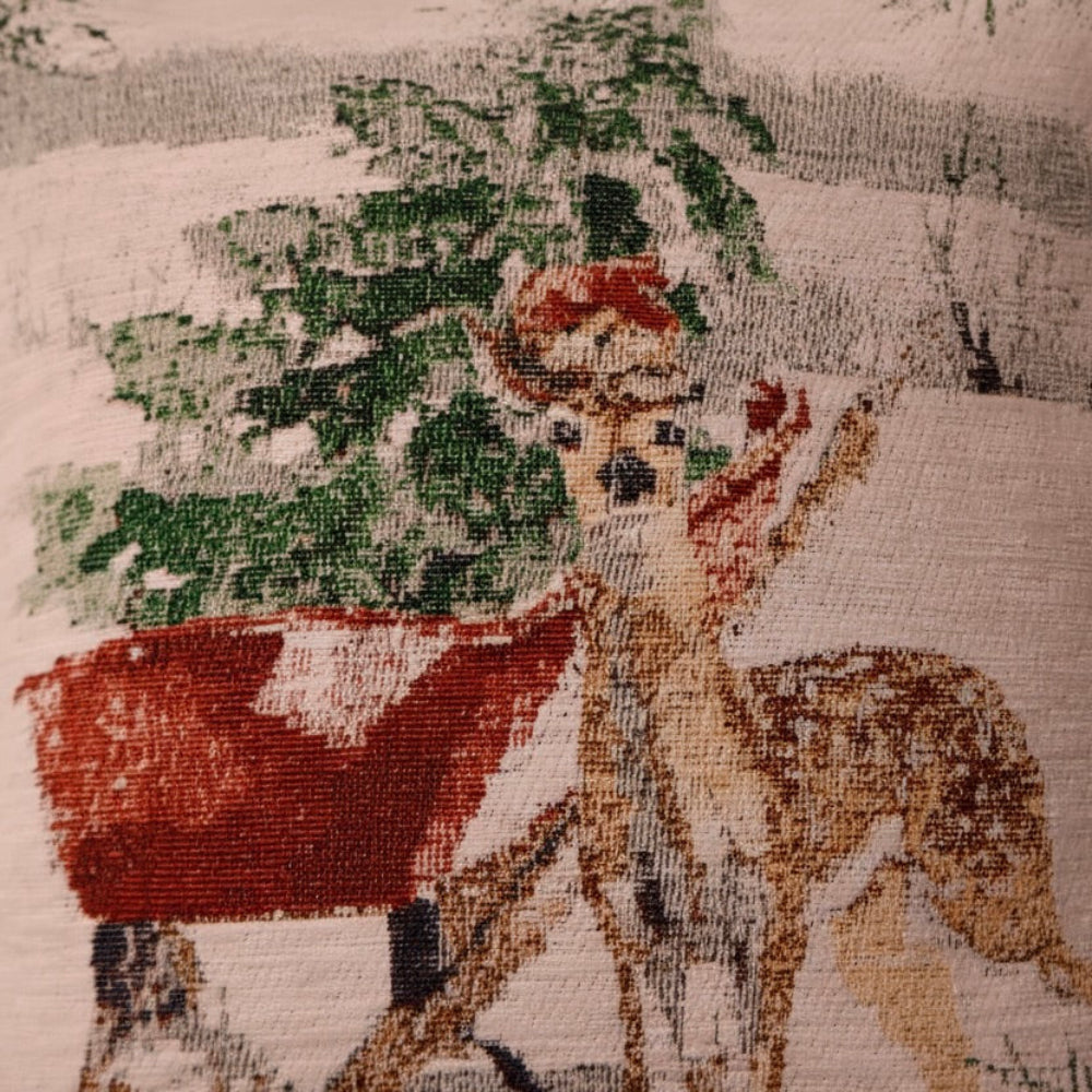 Forro de Cojín Navideño