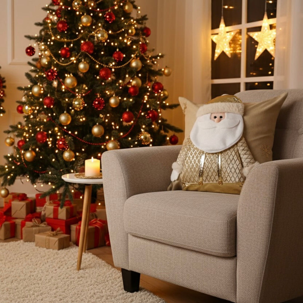 Cojín Navideño Relieve