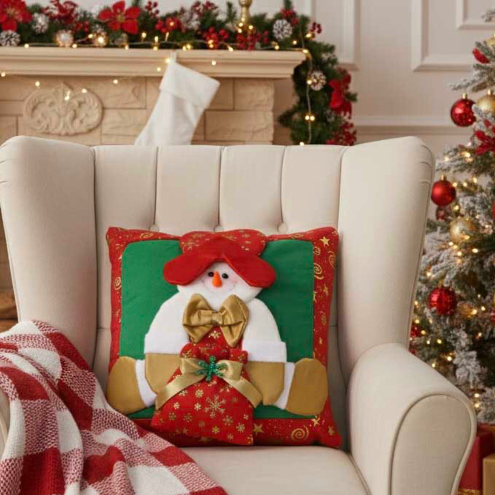 Cojín Navideño Relieve