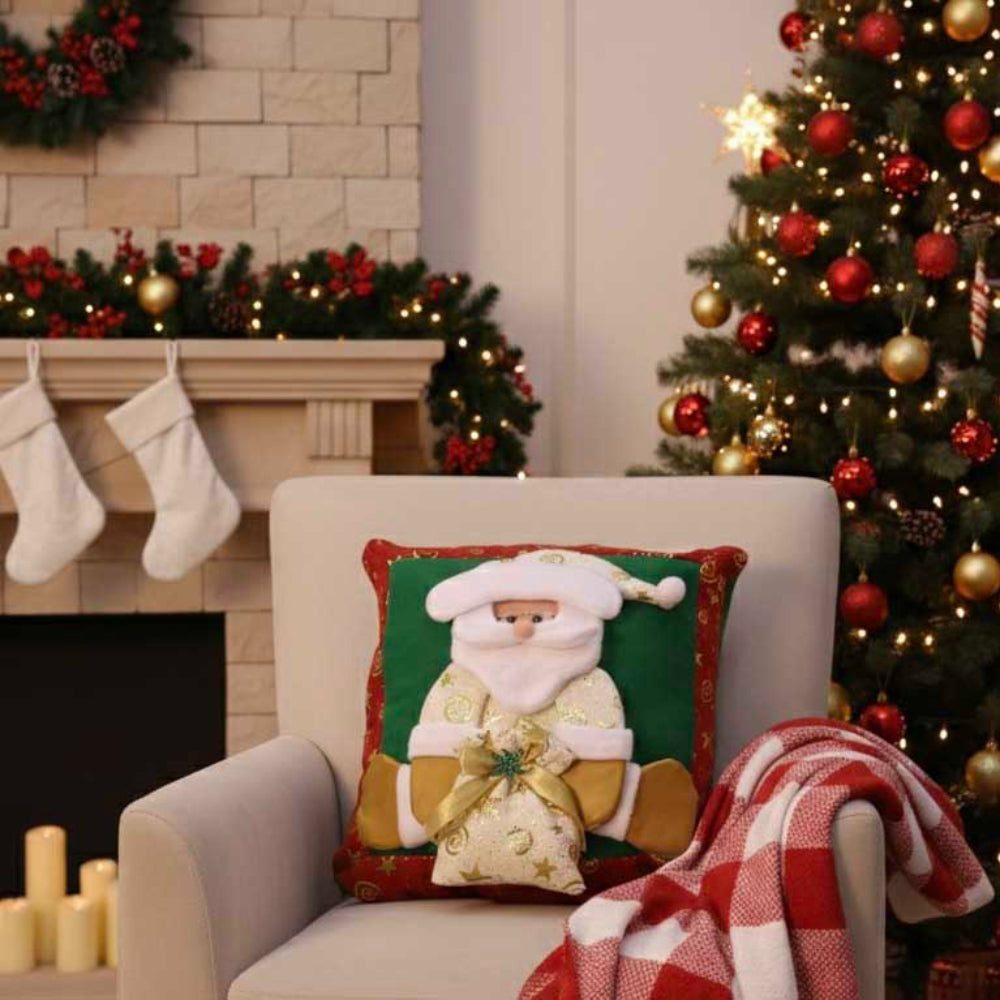 Cojín Navideño Relieve