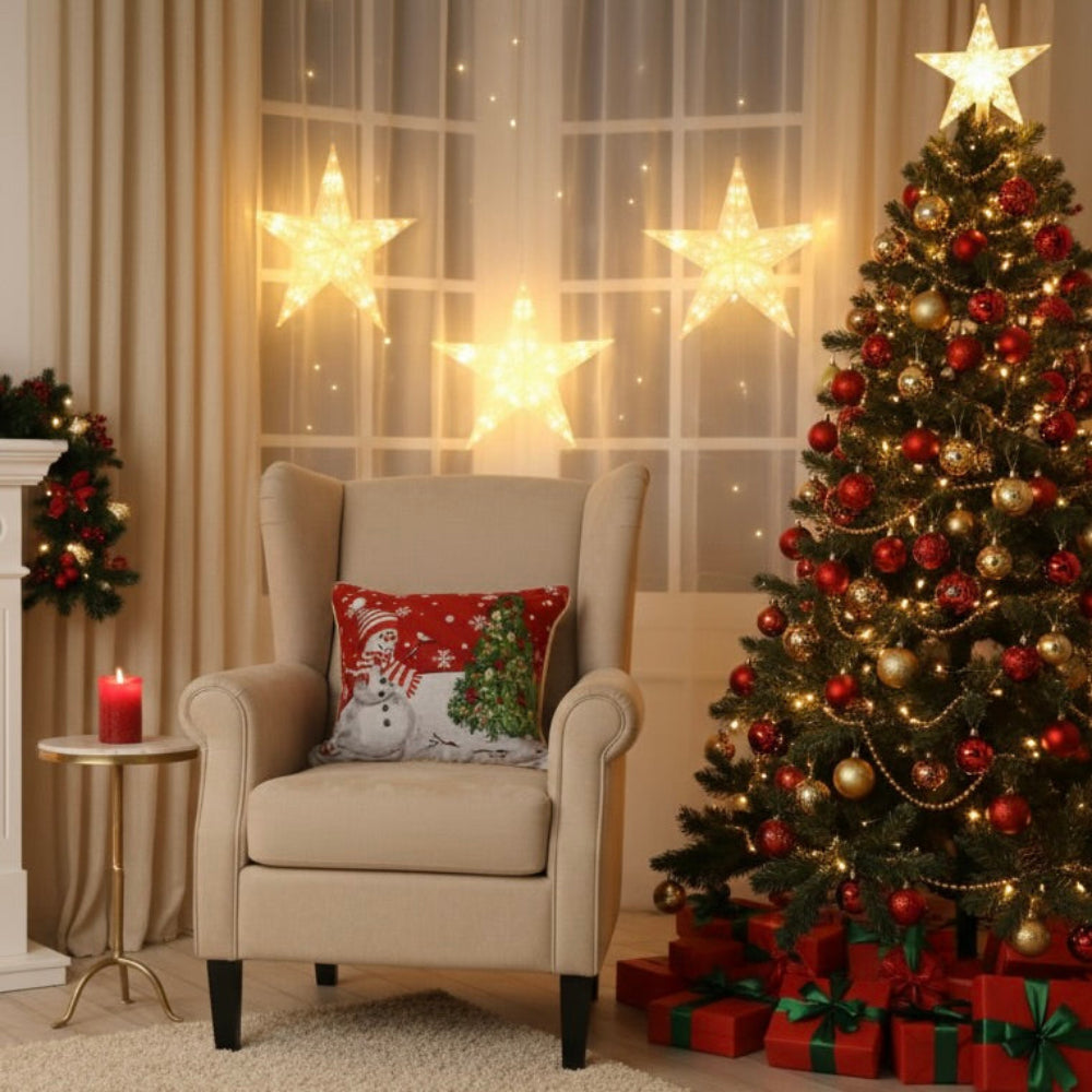 Forro de Cojín Navideño