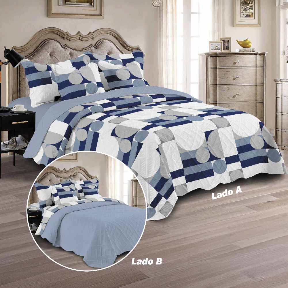 Sobrecama Majestic Imperial Doble Faz Nueva Colección