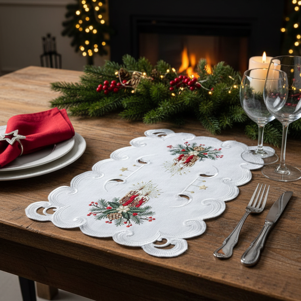 Individuales Navideños