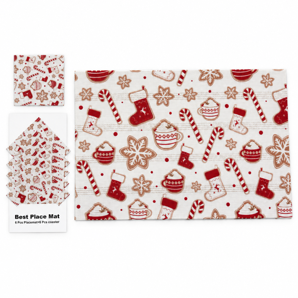 Individuales Navideños PVC