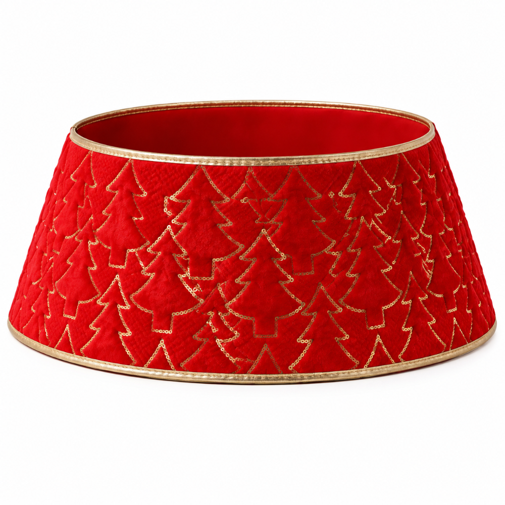 Pie de Árbol Navideño Cono