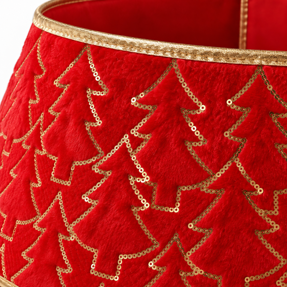 Pie de Árbol Navideño Cono