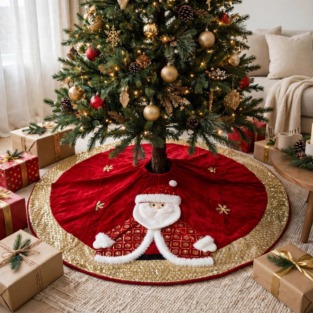 Pie De Árbol Country Navideño