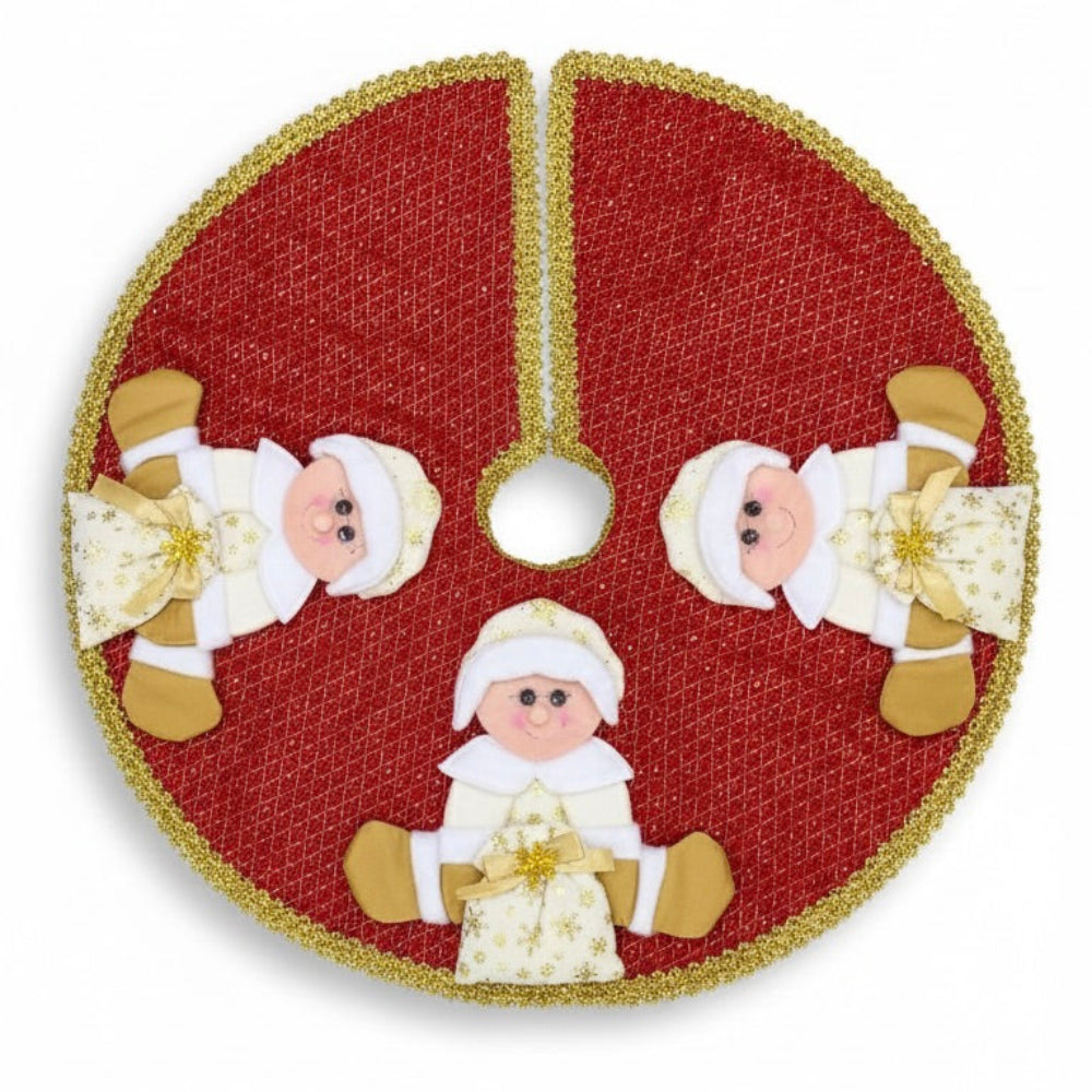 Pie de Árbol Navideño